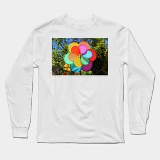 Rainbow Wind Spinner Long Sleeve T-Shirt